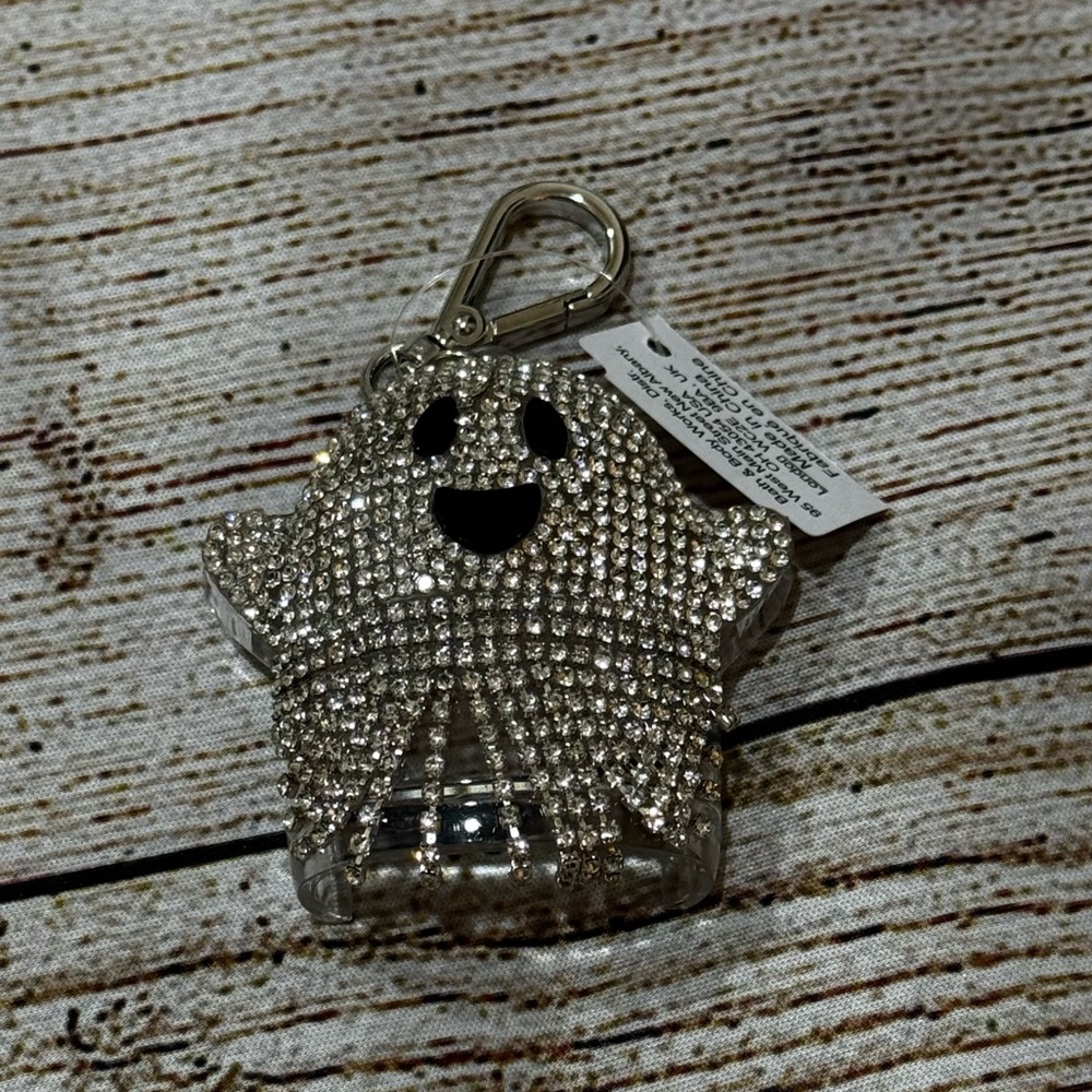 NWT Bath & Body Works Pocketbac Holder Bling Ghost BBW